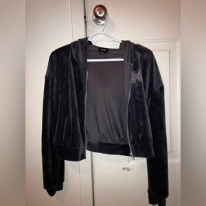 cropped buttery fly jacket